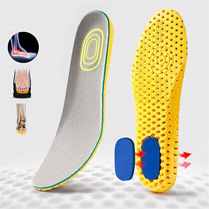 1 Pair  Unisex Orthotic Arch Support Sport Shoe Pad Sport Running Foot Care Pads