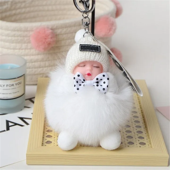 %E3%80%90HOT%E3%80%91%20Cute%20Plush%20Keychain%20Sleeping%20Baby%20Doll%20Keychain%20Plush%20Kpop%20Accessories%20Pompom%20Keyring%20Toys%20For%20Girls%20Kawaii%20Keychain%20Bag%20Pendant%20-%20Image%205
