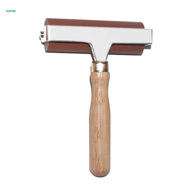 2x Brayer Roller w/ Handle Paint Ink Applicator Printmaking Stamping Tools