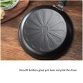 Single Serve Round Egg Frying Pan 12/18/26/30cm Heat Resistant Frying Skillet with Handle Non Toxic Induction Cooker Pans Baking.