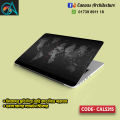 HD Map Laptop Sticker Higquality digital zig zag print.