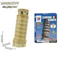 Famous Construction Model 3D Paper Puzzle Jigsaw Toys White House Tour Eiffel Interest Educational Toys For Children Kid Gift.