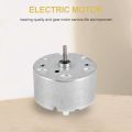 RF-500 TB-12560 DC 1.5 - 12 V 2700 U / MIN Idling speed 32 mm diameter DC motor silver.