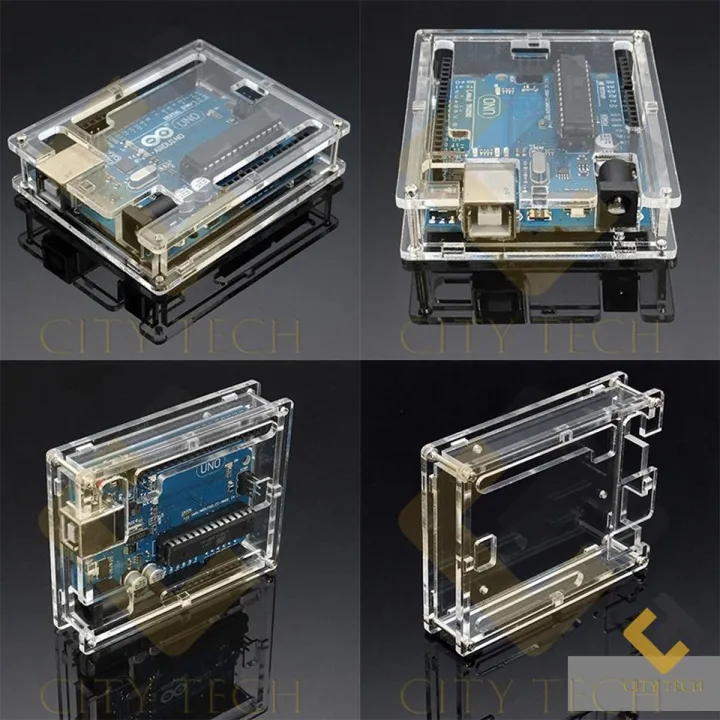 Waterproof Arduino Project Box Arduino Uno R3 Case Protective Shell Enclosure Transparent Acrylic ...