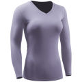 Women's Compression Shirts Long Sleeve Yoga Athletic Running T Shirt.