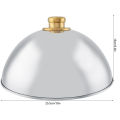 Stainless Steel Kitchen Restaurant Dining Food Serving Platter Lid For Home. 