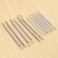 Polymer Clay Tools Pottery Ceramic Sculpting Tools Carving Ribbon Wire End Loop Clay Tools Set.