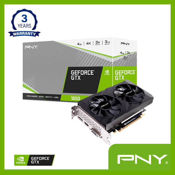 4gb Nvidia Gtx 1650s PNY GeForce GTX 1650 4GB GDDR6 Dual - Main Image
