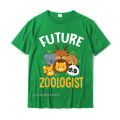 Future zoologist cute zoology students funny zoo keeper gift T-shirt Camisa tops shirt for men fashionable cotton tshirts Europe. 