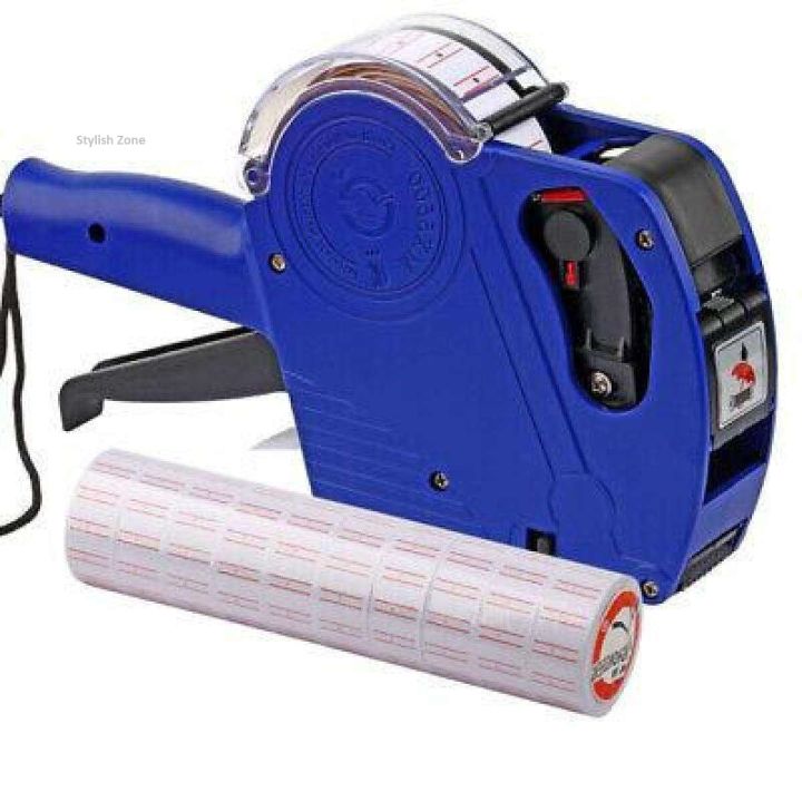 Machine Prince Label Combo of MX5500 Price Labeller Machine with 10 rolls Price Tag Sticker ...