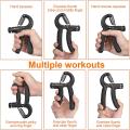New Adjustable Power Exercise Gripper Strengthener Hand Grip with Counter 5kg to 60kg Presser - 1 pc. 