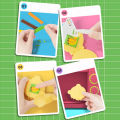 GC Eraser Making Kit Mosaic Eraser DIY Craft Kit Cute Cartoon Puzzle Toys Early Educational Toys For Kids. 