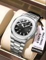 POEDAGAR 613 Casual Business Clock Men Luxury Watch Automatic Watches Mens Waterproof Fashion Quartz Wristwatches Reloj Hombre.
