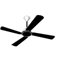 Conion Signature Ceiling Fan 56 Inch, 4 Blades - Oxide Black - Elevate the Comfort and Style of Your Space.