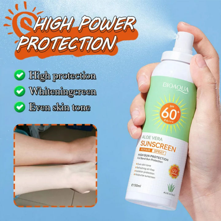 Bioaqua%20Aloe%20Vera%20Sunscreen%20Repair%20Spray%20SPF60+%20Pa+++%20150ml%20-%20Image%204