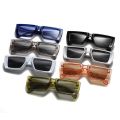 (NEW)Vintage Fashion Punk Square Sunglasses Men Women Luxury Designer Small Frame Sun Glasses For Male Travel Driving Eyewear. 