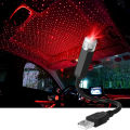 1Pcs Led Car Dome Light Galaxy Projector Night Light Adjustable Usb Decoration Light Car Interior Light Starry Sky Night Light - Table Lamp. 