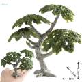 Model Trees Figurines Mini Artificial Tree Ornaments for Building Model Train Railways.