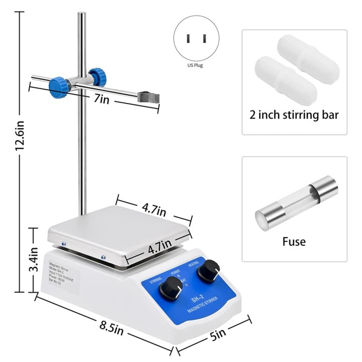 NCANRUI%20Lab%20Magnetic%20Stirrer%20Plate%20Hot%20Stir%20Mixer%20for%20Chemistry%20Equipment%201000Ml%20Capacity%20100-2000%20RPM%20Speed%20Resin%20US%20Plug%20-%20Image%202