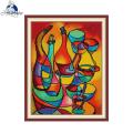 JoySunday Cups Painting Print Stamped Cross Stitch Kits Aida Fabric 16CT 14CT 11CT DIY Folk Craft Needle Handmade Embroidery Set MuXiaRe. 