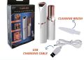 Rechargeable Flawless Facial Hair Remover for Women Face and Body Painless Hair Trimmer. 