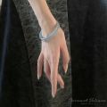 Xiaohongshu recommends a new Chinese-style retro step by step, an imitation jade bracelet, a jingle bracelet, a gentle temperament, a national style bracelet, and a female trend. 