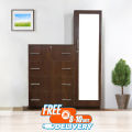 Almirah With 4 Drawer Wardrobe - Modern Home Furniture - Furniture & Decor - Express Yourelf.