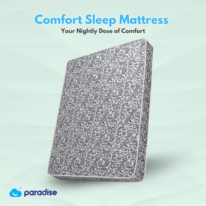 Paradise%20Comfort%20Sleep%20Mattress%20%7C%20Semi%20Orthopedic%20Support%20Mattress%20%7C%20Medium%20Firm%20Feel%20for%20Balanced%20Comfort%20%7C%204%20Inch%20Bed%20Mattress%20-%20Image%207