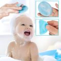 Reusable Silicone Baby Bath Body Soft Brush and Comb Sponge Face Hair Wash Brush Super Soft Shower Massage Brush Cleaning Brush for Baby Kids. 