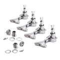 4R Electric Bass Guitar Tuners Machine Heads Tuning Guitar Parts.