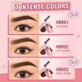 PINKFLASH Eyebrow Pomade Brow Gel Creamy3 Colors Natural Waterproof Long Lasting Highly Tint Eyebrow Shade With Brush Makeup. 
