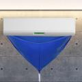 Split Air Conditioning Service Bag With Water Pipe Air Conditioner Cleaning Cover Leak-Proof AC Dust Wash Cover Cleaner Tools. 