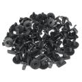 Commonly 50pcs Car Interior Push Pin Rivet Trim Clips Retainer Panel Bumper Fastener Kit. 