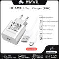 HUAWEI Charger 18W Fast Charging Adapter 9V 2A Wall Chargers with Micro USB Cable for Nova 2i 3i Mate 8 P8 Y5Lite Y9 Y7 Y6 Pro. 