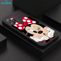 ZeroQiQi for Realme C35 / Realme Narzo 50A Prime Back Cover Cartoon Cute Mouse Full Lens Protection Thin Anti Drop Phone Case Built in Thin Pile Silicone Soft Case. 