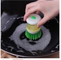 Kitchen Dish Pots & Pan Washing Brush with Dispenser.