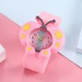 Baby Watch 3D Cartoon Kids Birthday Gift Old Girl Boy Children Study Time Toy Clock Free Spare Battery. 