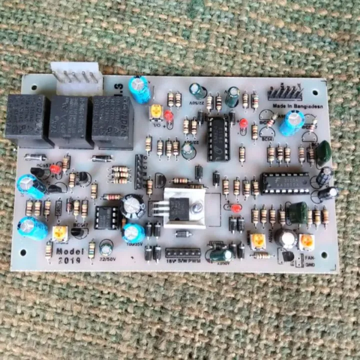 Inverter Motherboard with Overload Protection - IPS Oscillation Circuit - Square Wave Output - Compatible with Solar Panels - for Solar Applications