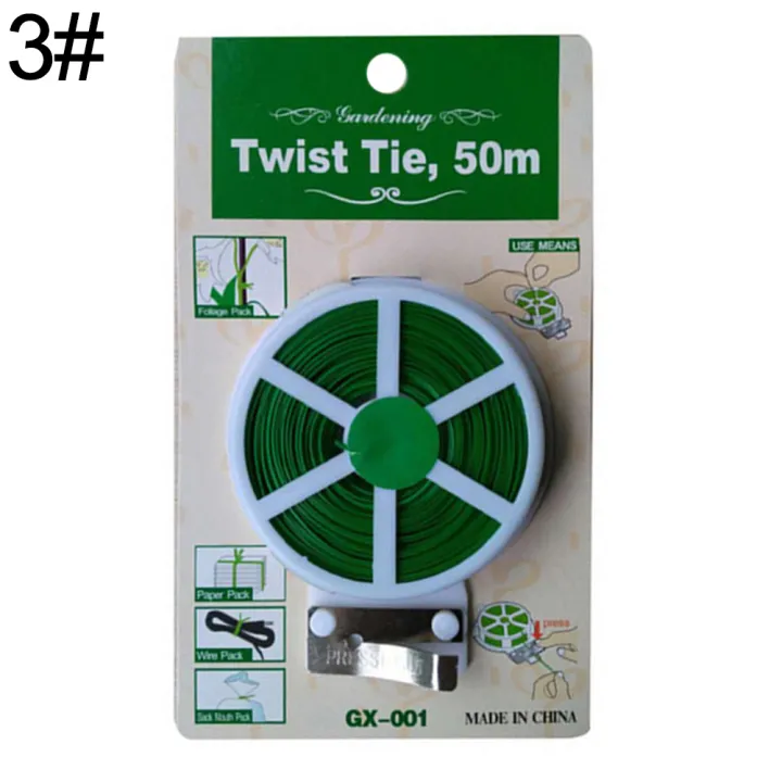 Porle%20Heavy%20Duty%20Plastic%20Coated%20Roll%20Wire%20Twist%20Ties%20Gardening%20Tool%20-%20Image%202