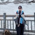 Ethnic Style Shawl Yulong Snow Mountain Knitted Cape Sun Protection Tibet Travel Shawl009.