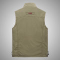 2022Vest Man Thin Outdoor Waistcoat Casual Coat Spring and Autumn Fishing Vest Jacket Vest Man Large Size Outdoor. 