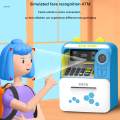 Piggy Bank Early Development Auto Scroll ATM Machine Electronic ATM Savings Machine for Age 3-8.