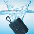 IPX6 Waterproof Shower Bluetooth Speaker Portable Wireless Outdoor Speaker with HD Sound for Beach Outdoor Red. 