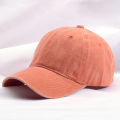 Washed hat, distressed cowboy hat, custom logo, embroidery baseball cap, tide men's and women's hip-hop hip-hop, Korean version cap, thin.