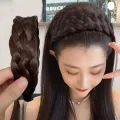 Large Long Natural Black Brown Braid Hair bands Headbands Hair For Women -মেয়েদের জন্য বিনুনি হেডব্যান্ড হেয়ারব্যান্ড. 