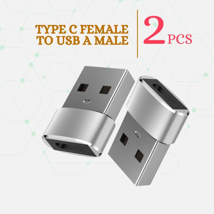 USB To Type-C Adapter Converter - 2 pcs