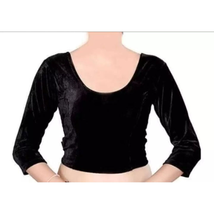 Velvet Three Quarter blouse for Women - Blouse For Women
