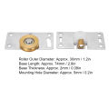 Sliding Door Roller, 30mm Outer Diameter Wardrobe Door Wheel for Household Use. 