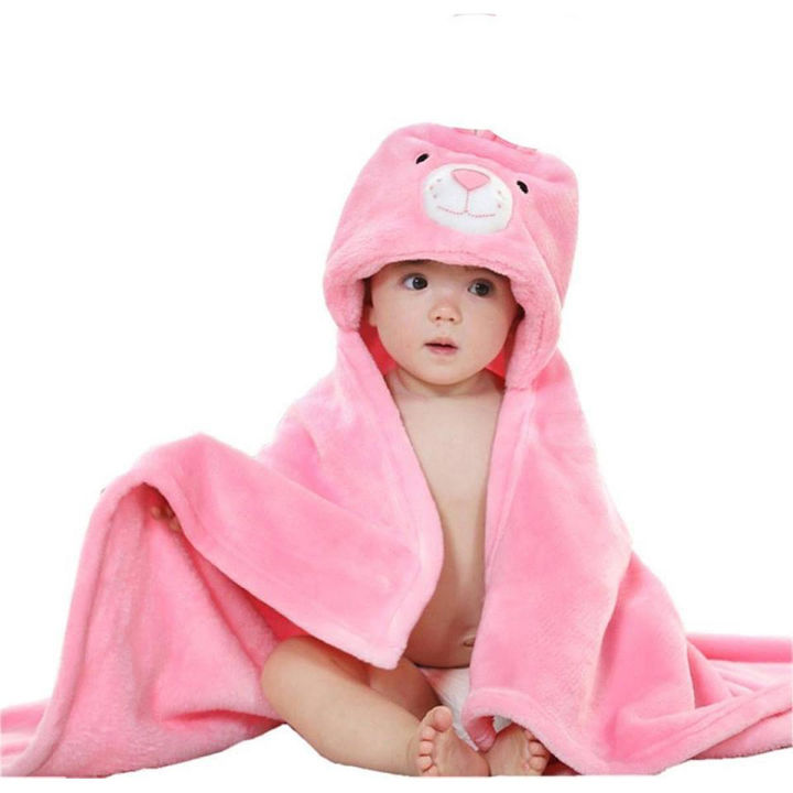 Cotton Hooded Cap Towel for Baby- 31" * 29"