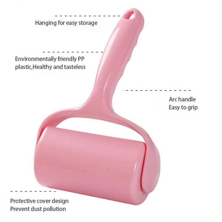 Clothes%20dusting%20roller%20Replaceable%20Rolls%20Handle%20Sticky%20Roller%20Sticky%20Dust%20Paper%20Tearable%20Adhesive%20Brush%20Clothes%20Kit%20With%20Handle%20-%20Image%207